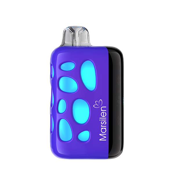 Marsilen Purple vaping device with blue accents