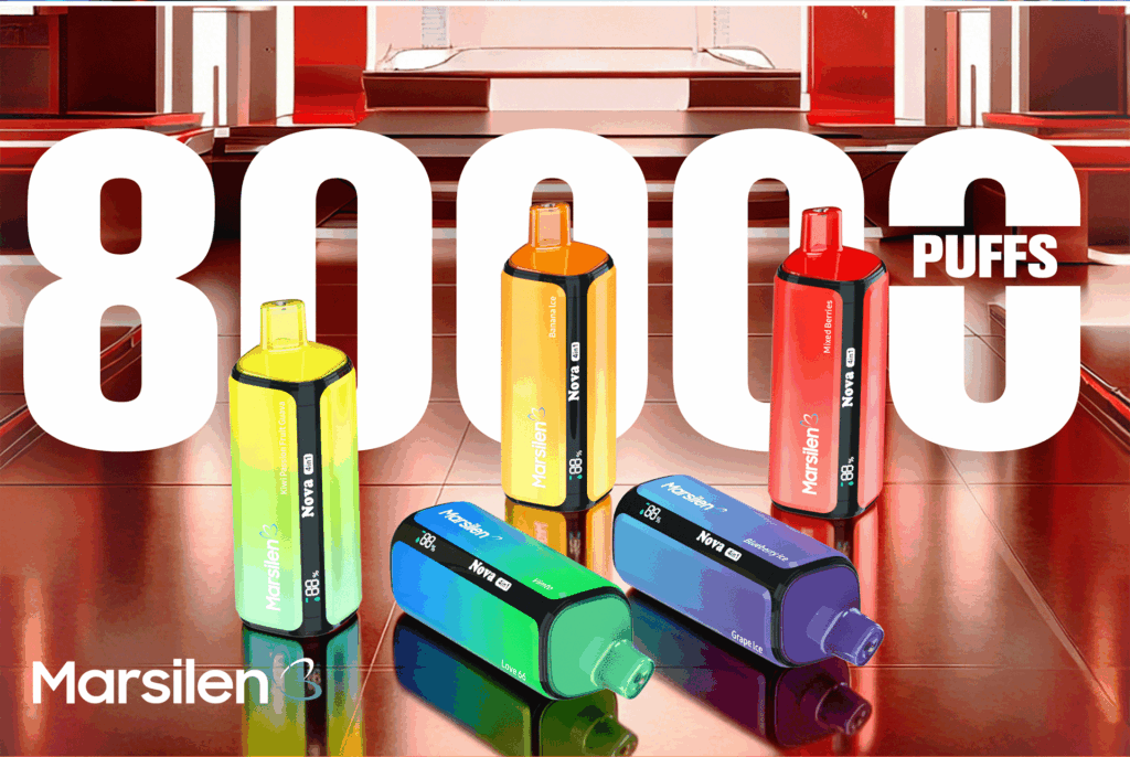 80000 puffs vape and five flavors