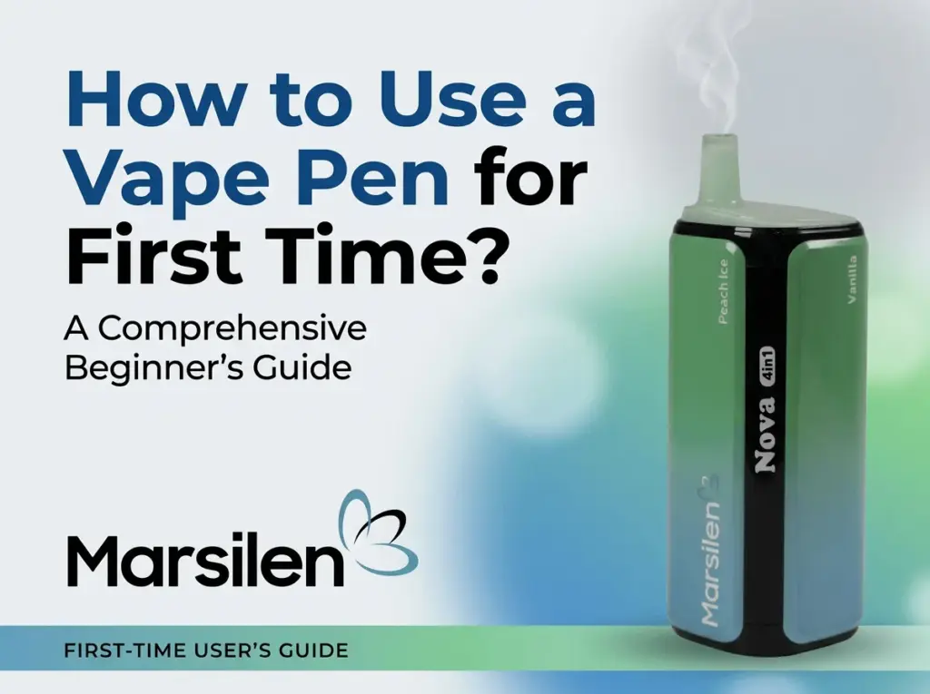 how to use a vape pen for first time