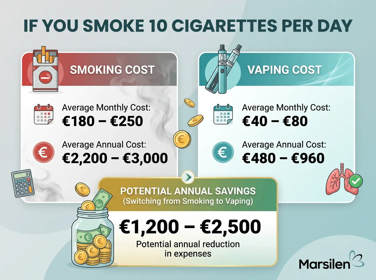how much does vaping cost per week