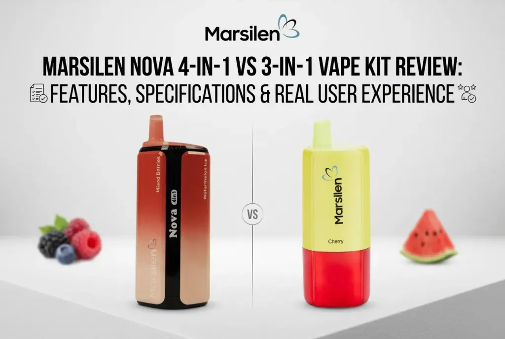 Marsilen NOVA 4-in-1 vs 3-in-1