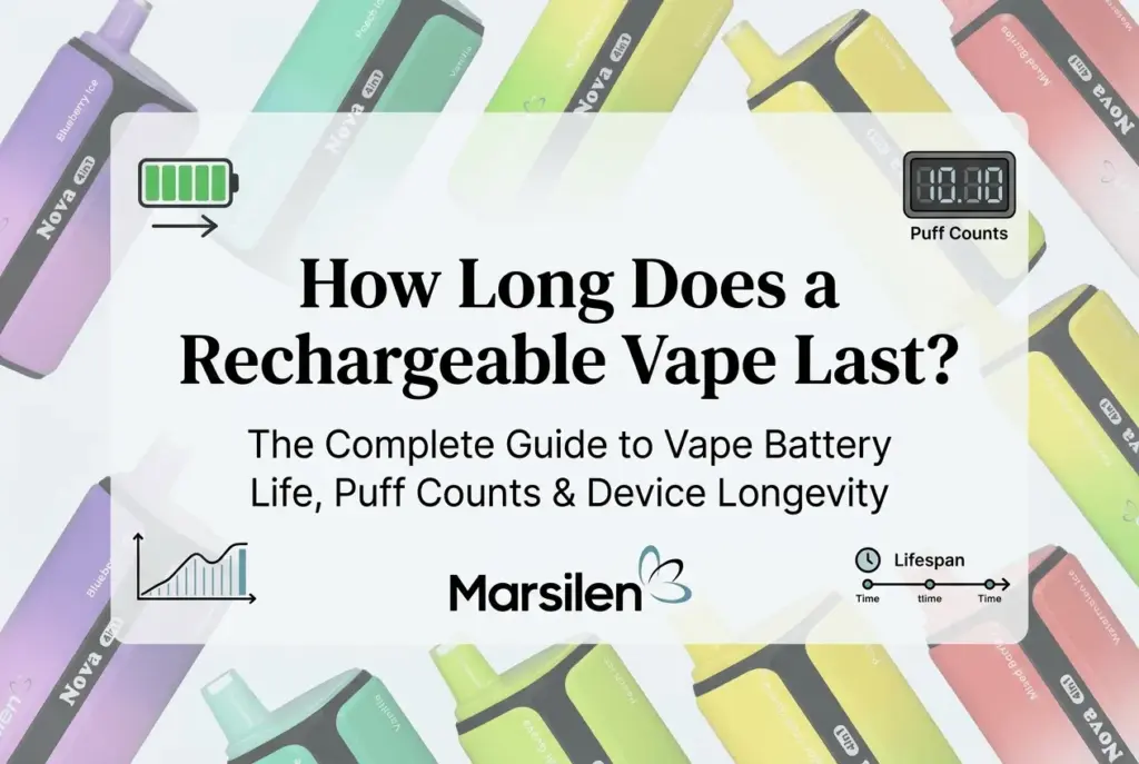 how long does a rechargeable vape last