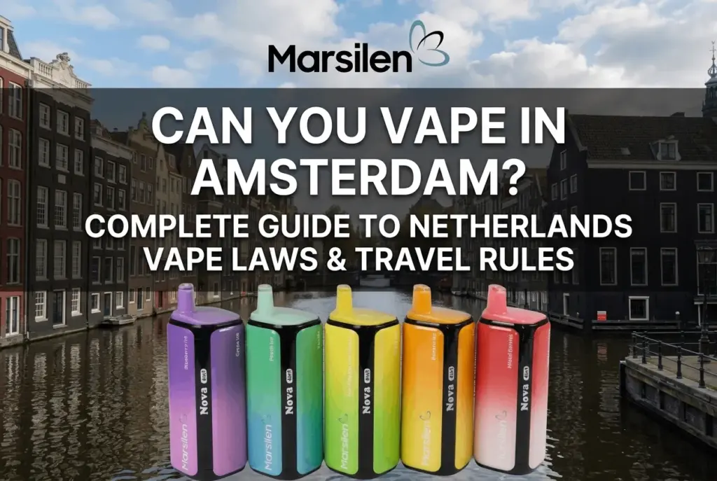 can you vape in amsterdam