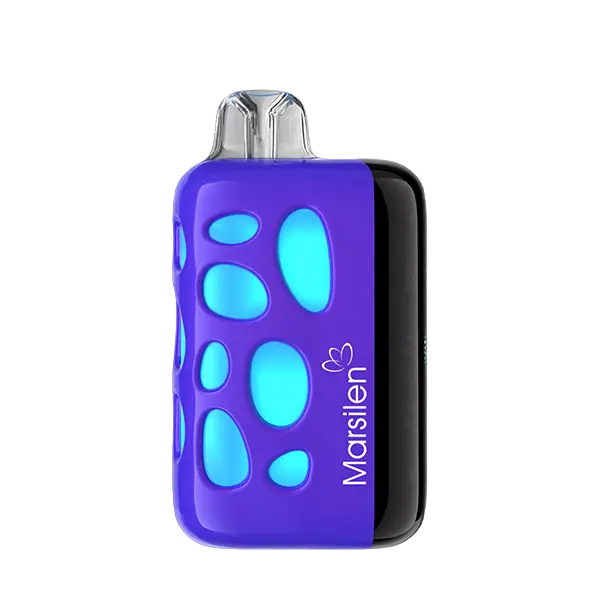 Marsilen Purple vaping device with blue accents