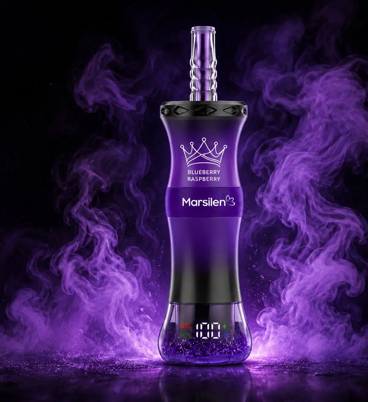 Marsilen Deimos hookah-style vape device with DTL and MTL modes
