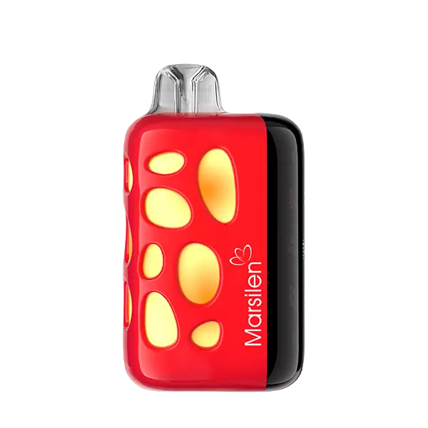 Marsilen Red vape with yellow accents
